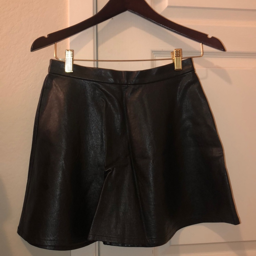 American Eagle Leather skirt
